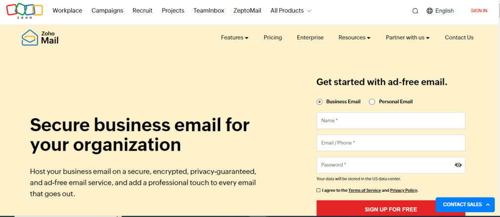 Zoho Mail